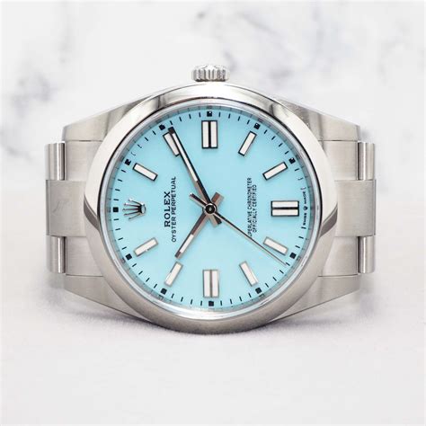 rolex op 41|rolex 41mm tiffany blue.